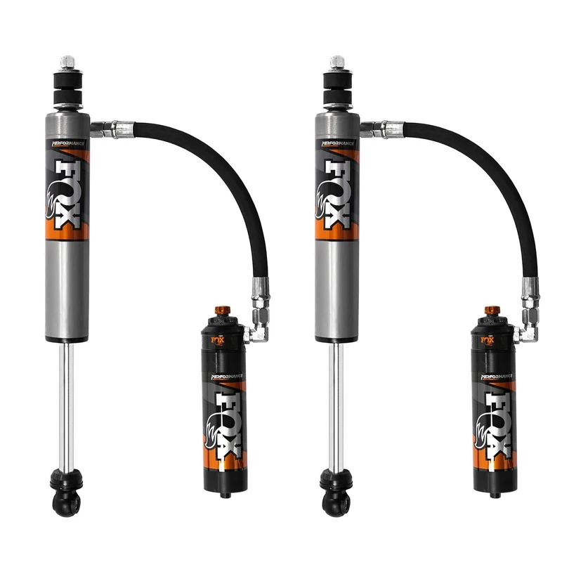 FOX Performance Elite Series 2.5 Reservoir Front Shock Adjustable (FRONT): Jeep Wrangler 07-18 3.8L/3.6L