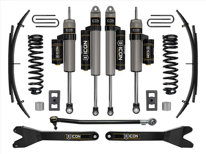 ICON 2023-2025 Ford F-250/F-350 Super Duty 4WD, Diesel, 2.5″ Lift, Stage 3 Suspension System w/ Radius Arms and Expansion Packs