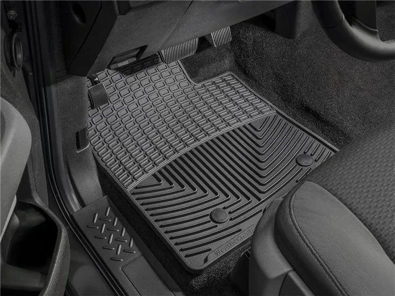 WeatherTech All-Weather Floor Mats Front Black: Jeep Wrangler JK 2007-2013