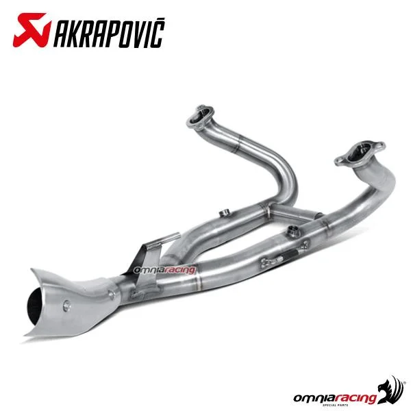 E-B12R4 Collettori Akrapovic racing acciaio BMW R1200GS Adventure 2014-2018