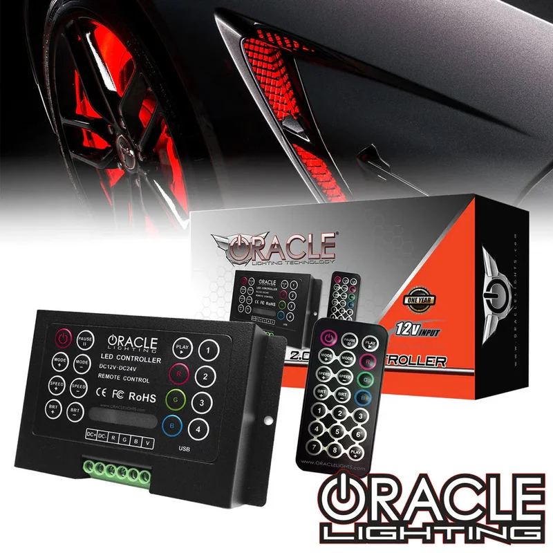 Oracle ColorSHIFT Controller for RGB Lights 12V IR Remote Control