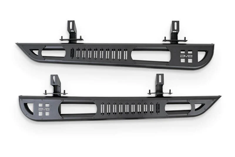 DV8 Offroad OE Plus Bolt-On Side Steps: Jeep Wrangler JL 2018-26 2-Door