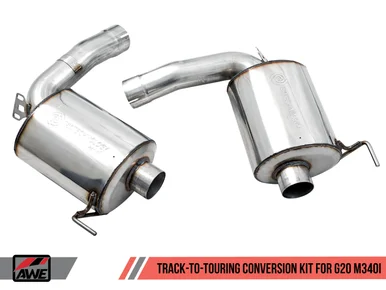 AWE Tuning 2019+ BMW M340i (G20) Track-to-Touring Conversion Kit (Rear Section Only) – 3815-11058