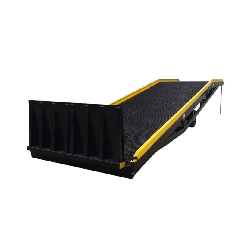 Portable Loading Dock Ramps Yard Ramp – 18,000 lb. Capacity
