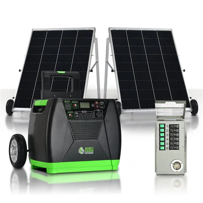 Nature’s Generator Elite Gold – PE System 3600W Solar Generator