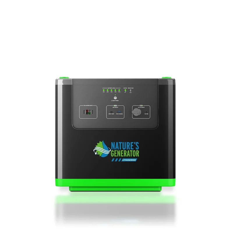 Nature’s Generator Lithium 6000 Power Pod