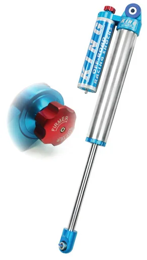 King Shocks PR2014-SSPB-A 2.0 Performance Racing Smoothie Shock with Piggyback Reservoir and Compression Adjuster 14″ Stroke