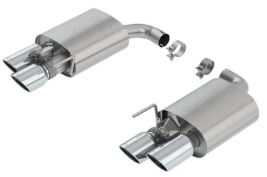 Borla 2018 Ford Mustang GT 5.0L AT/MT 2.5in S-Type Exhaust w/ Valves (Rear Section Only) – 11951
