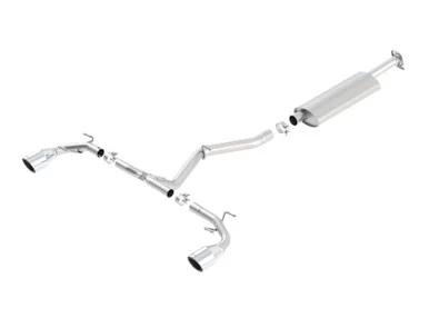 Borla 13-15 Scion FR-S 2.0L 4cyl 6spd / 13 Subaru BRZ 2.0L 4cyl 6spd SS Catback Exhaust – 140496
