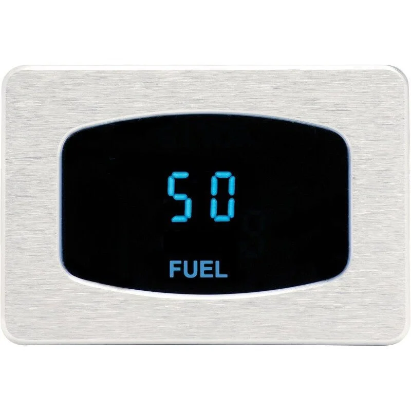 Dakota Digital Rectangle Bezel Odyssey Series I Fuel Level Gauge 0- 99% ODY-06-1