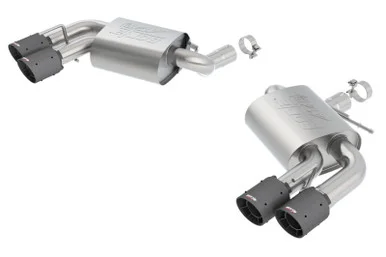 Borla 2016 Chevy Camaro SS V8 AT/MT ATAK Rear Section Exhaust w/o Dual Mode Valves – 11921CFBA
