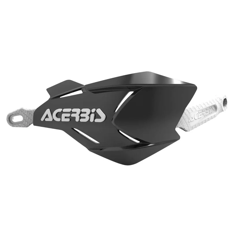 Acerbis Black/White X-Factory Handguards – 2634661007
