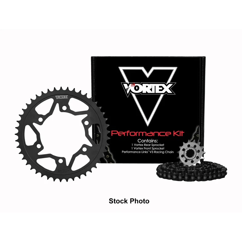 Vortex Black GFRS 520SX3-114 Chain and Sprocket Kit 15-45 Tooth – CK6134