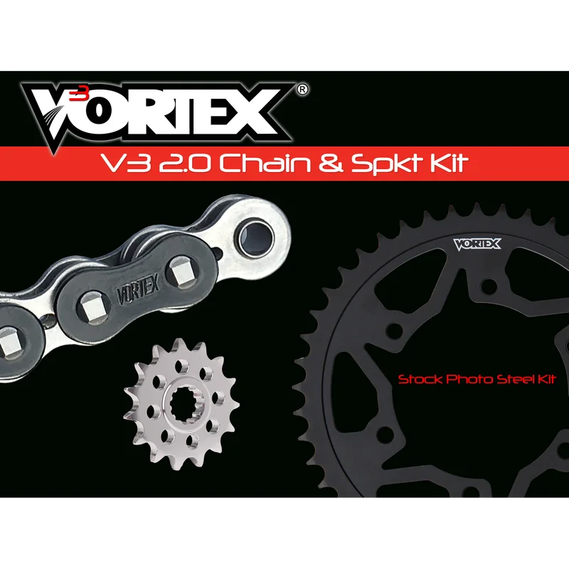 Vortex Black HFRS 520SX3-112 Chain and Sprocket Kit 15-47 Tooth – CK6986