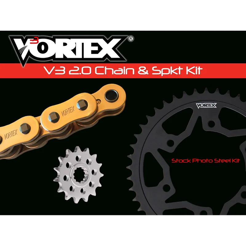 Vortex Gold WSS G520RX3-114 Chain and Sprocket Kit 17-39 Tooth – CKG4146
