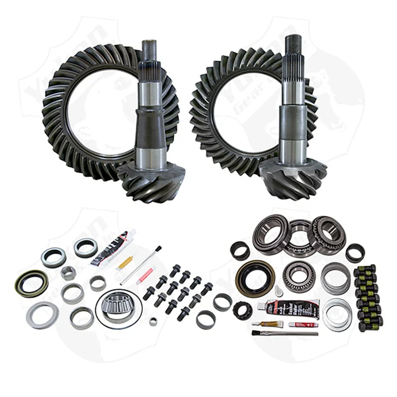 Yukon Gear & Axle Install Kit Package 4.56 Ratio (F&R): Ram 2500 6.7L / 3500 6.7L 2011-2013
