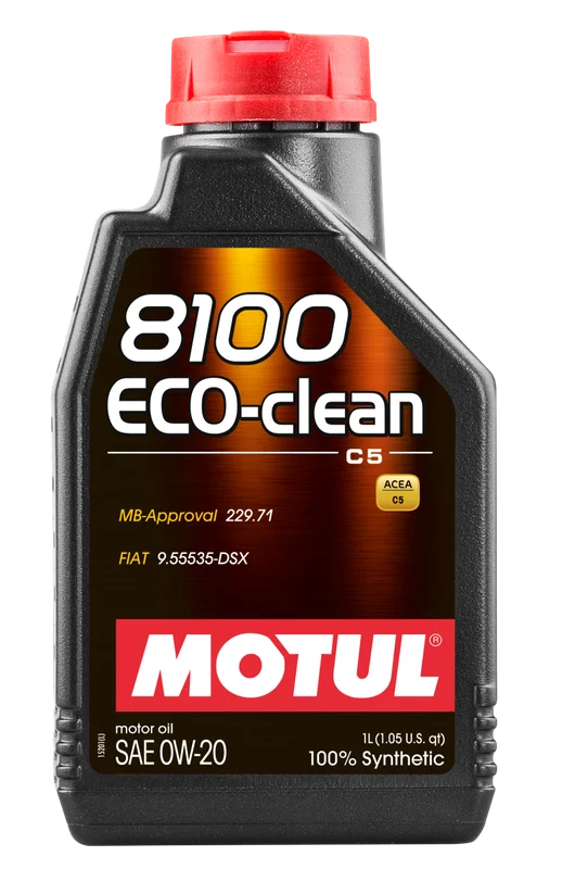 Motul 8100 Eco-Clean 0W-20 (1L Case of 12)