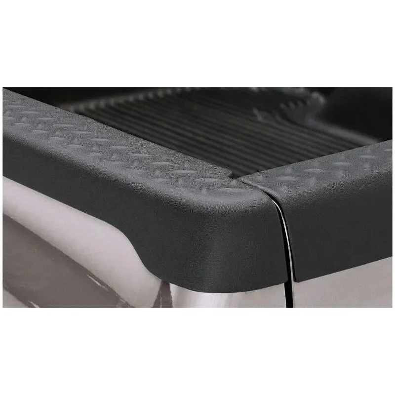 Bushwacker Ultimate DiamondBack Bed Rail Caps 78in (REAR): Dodge Dakota (97-04) – Black