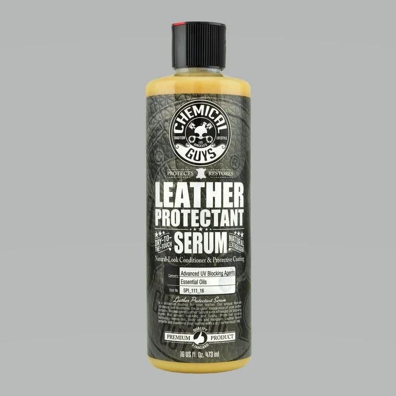 Chemical Guys Leather Serum Natural Look Conditioner & Protective Coating – 16oz – Case of 6 – SPI_111_16