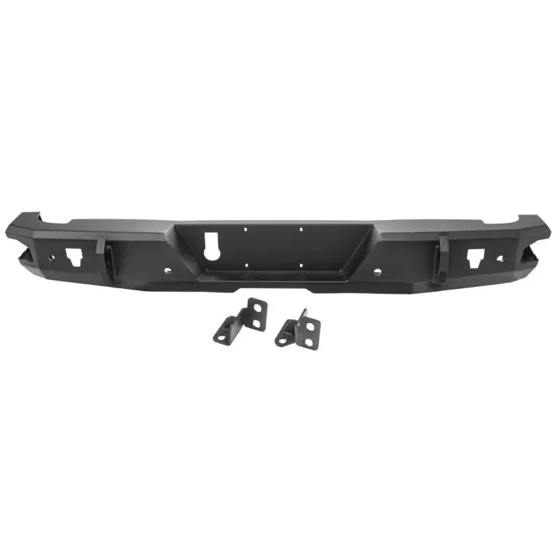 Rugged Ridge HD Series Steel Rear Bumper: Fits Most Jeep Gladiator Models (2018-2026) – Satin Black