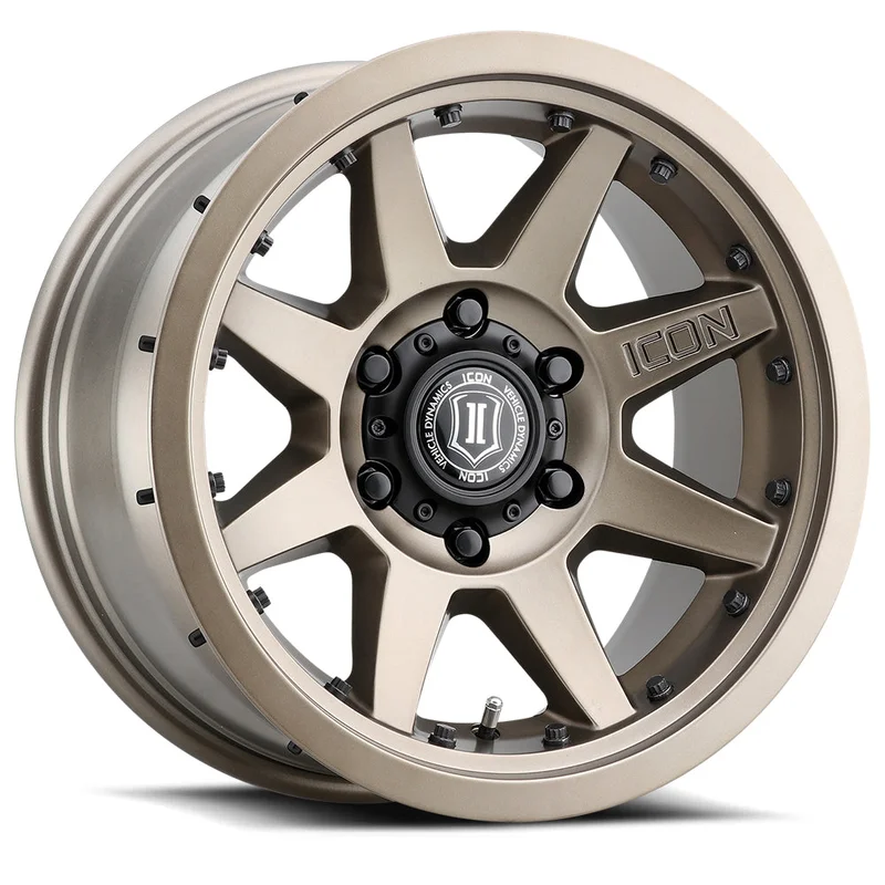 ICON Alloys Rebound Pro, Bronze, 17 x 8.5 / 5 x 150, 25mm Offset, 5.75″ BS