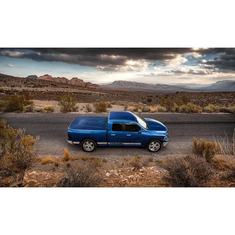 Undercover Painted LUX Truck Bed Cover 5.7ft: Ram 1500 (19-26) w/ LED – Ivory Pearl