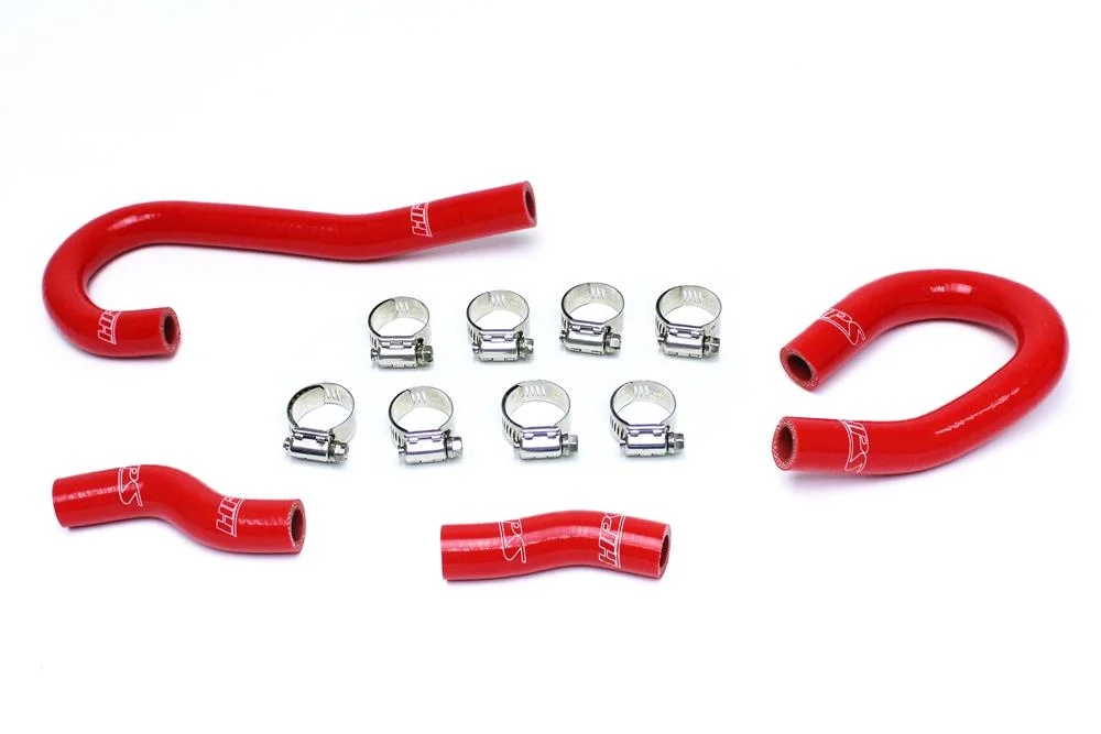 HPS Performance Silicone Heater Hoses Jeep Grand Cherokee WK2 SRT8 6.4L (12-15) Red / Blue / Black