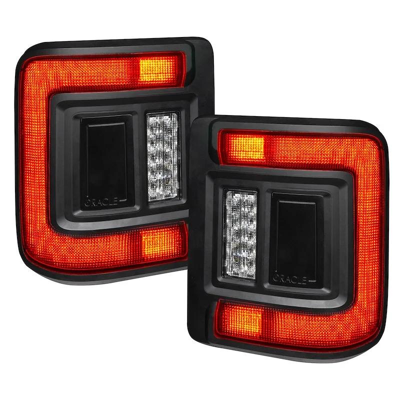 Oracle Lighting Tail Light Assembly – Fits 2018–2025 Jeep Wrangler JL – LED Clear Lens Flush Mount