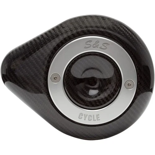 S&S Replacement Stealth Carbon Fiber Teardrop Air Cleaner CoverS&S Replacement Stealth Carbon Fiber Teardrop Air Cleaner Cover
