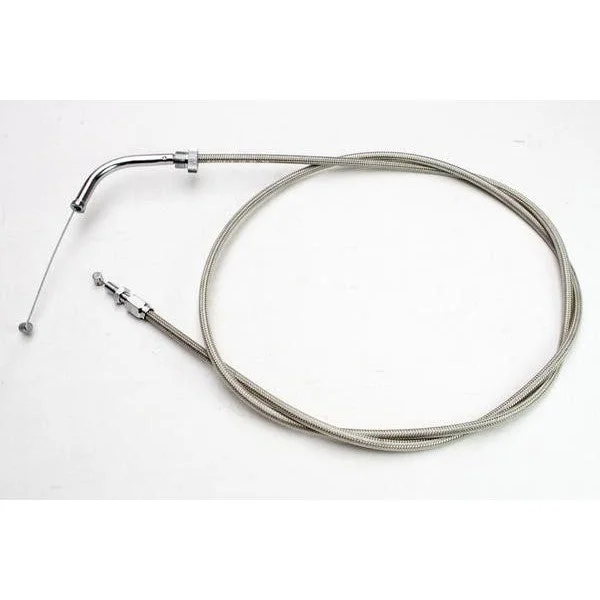 Motion Pro Stainless Steel Armor Coat Throttle Push Cable Plus 4″ 62-0438
