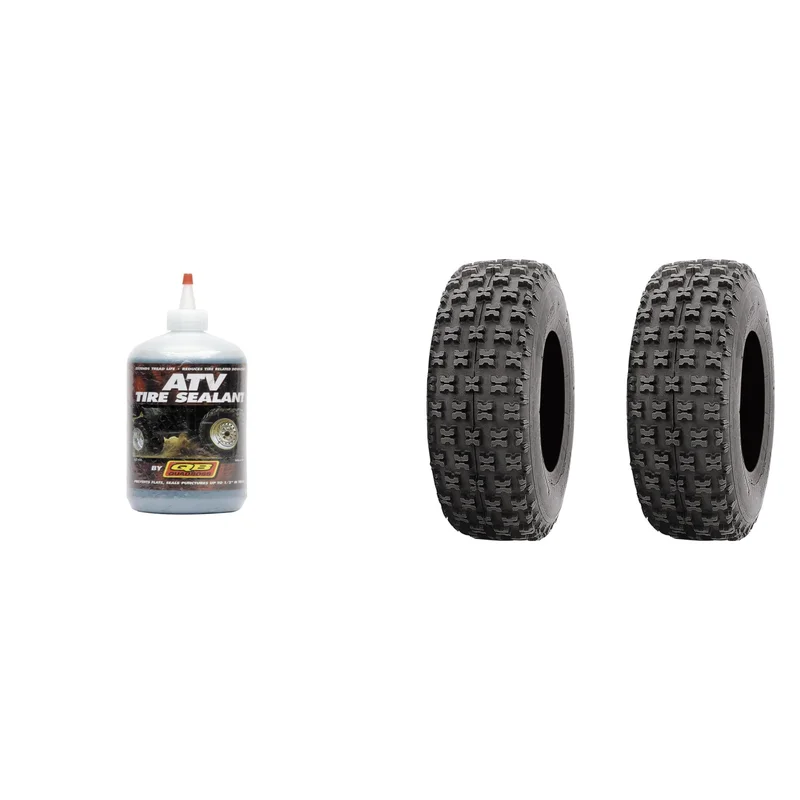 Set of 2 ITP Holeshot Rear Tires 20×11-10 4-ply with QUADBOSS Sealant
