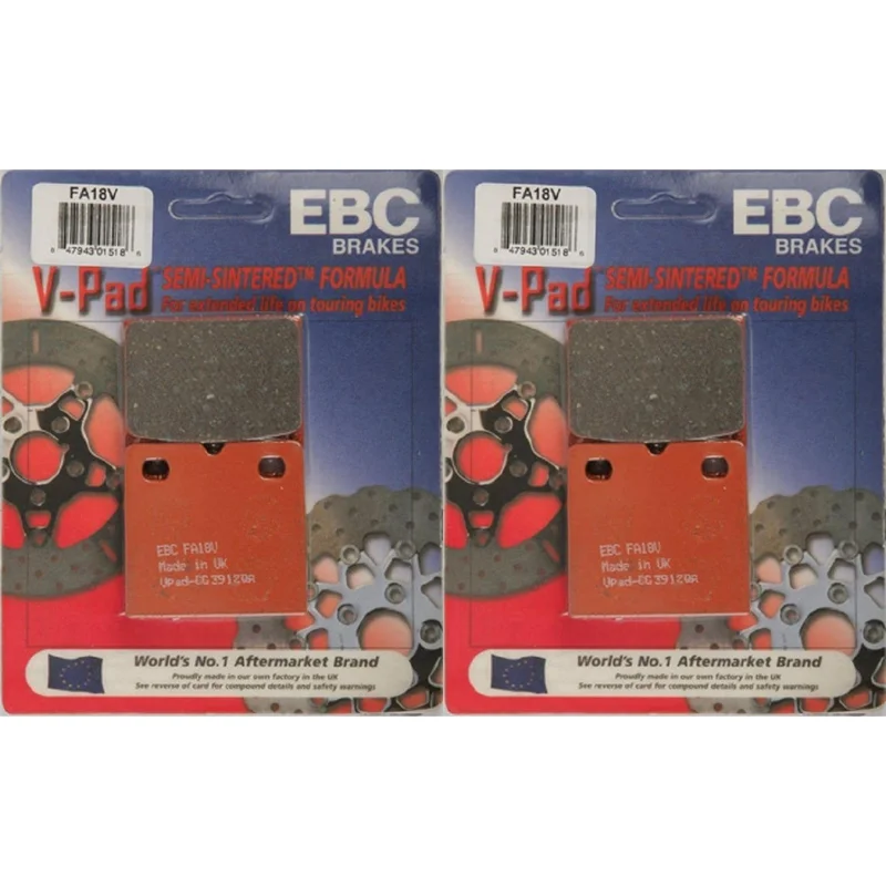 EBC Brake Pad Front Kit FA18V for Ducati 900 SS Darmah 1976-1977