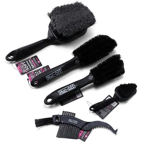 Muc-Off Premium 5-Piece Brush SetMuc-Off Premium 5-Piece Brush Set