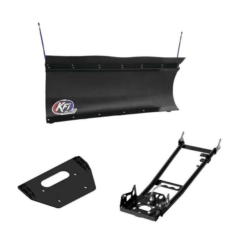 Snow Plow Kit 60″ For Polaris 800 RZR S 2009-2014 (Pro-Poly) Mid Mount