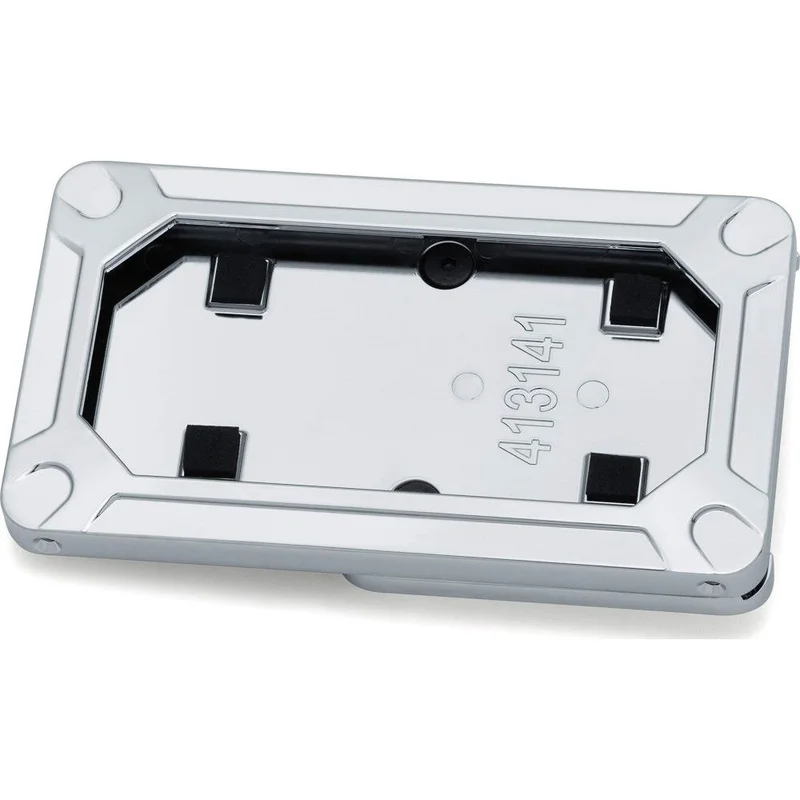 Kuryakyn Nova Side Mount License Plate Frames Black