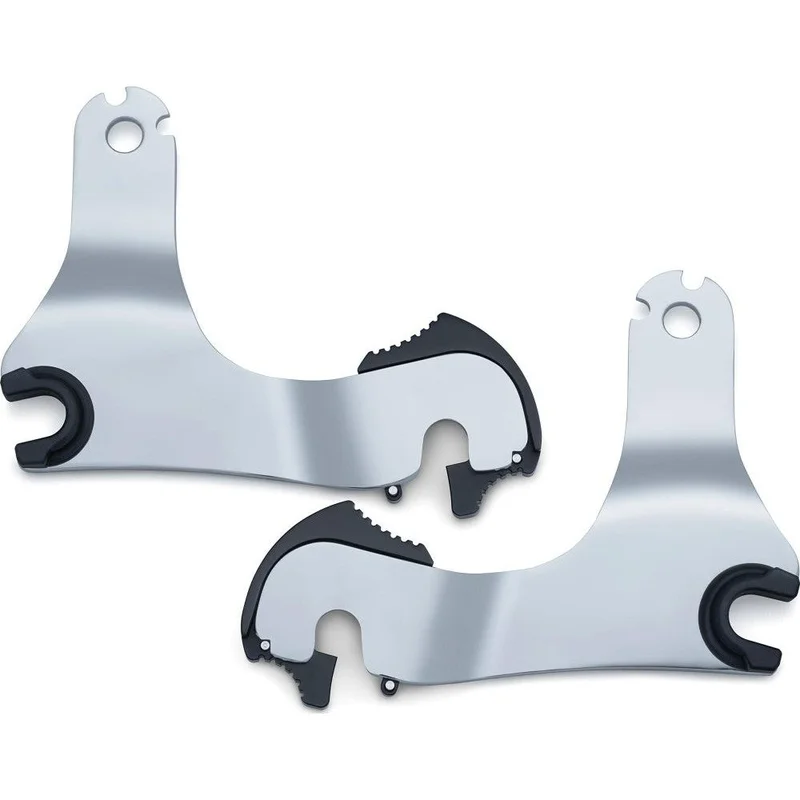 Kuryakyn Multi-Purpose Backrest Mount Kits Quick Release Mount Kit Chrome
