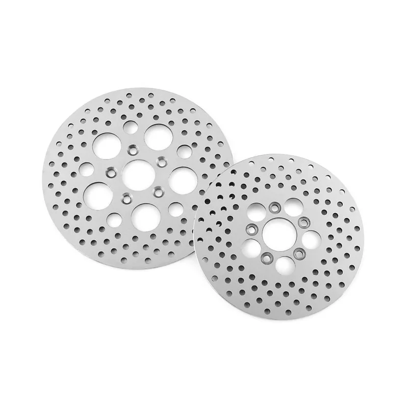 Bikers Choice Mirror Finish Vented Rotors For – 144602 Front 2.25″ Center Hole