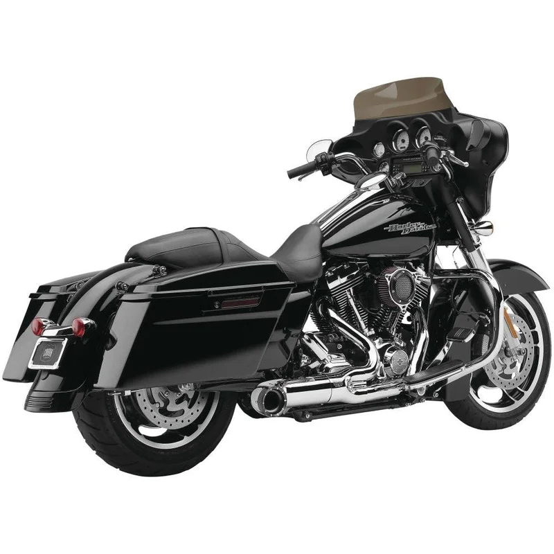 Cobra Turnout 2-Into-1 With Tips 4″ Chrome – 6270