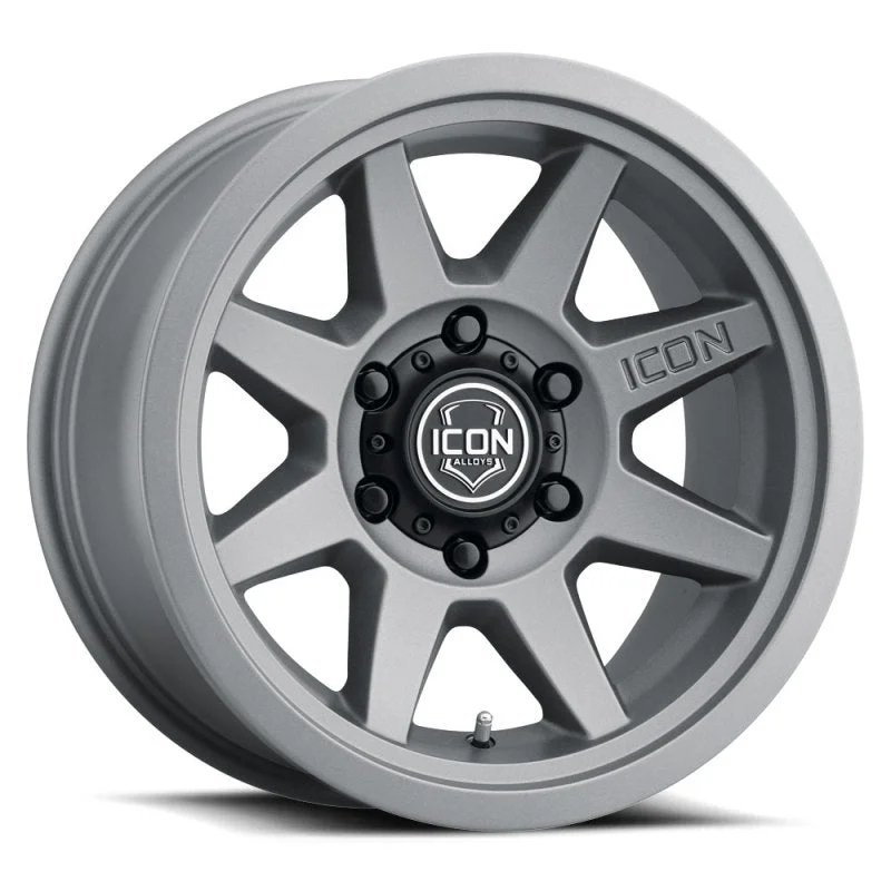 ICON Rebound SLX 17×8.5 6 x 135 6mm Offset 5.75in BS 87.1mm Bore Charcoal Wheel