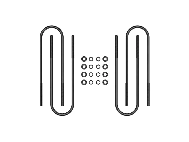 ICON 99-10 Ford F-250/F-350 Super Duty Dually/03-12 Ram HD 15in U-Bolt Kit