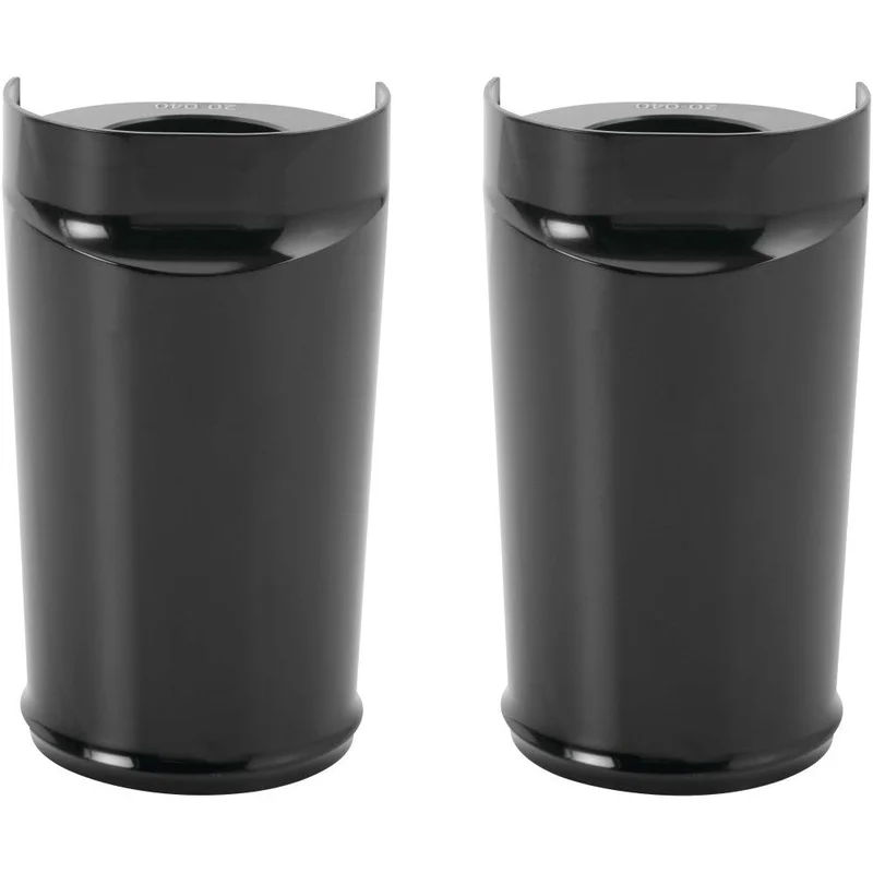 Arlen Ness Smooth Black Fork Boot Covers 20-007