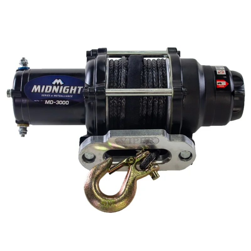 Viper Midnight ATV Winch Kit For Honda Rancher 420 2007-2013