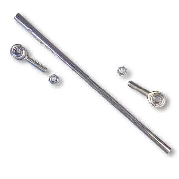 11″x 5/16-24 THD, Tubular Tie Rod Kit with Dxl Rod Ends