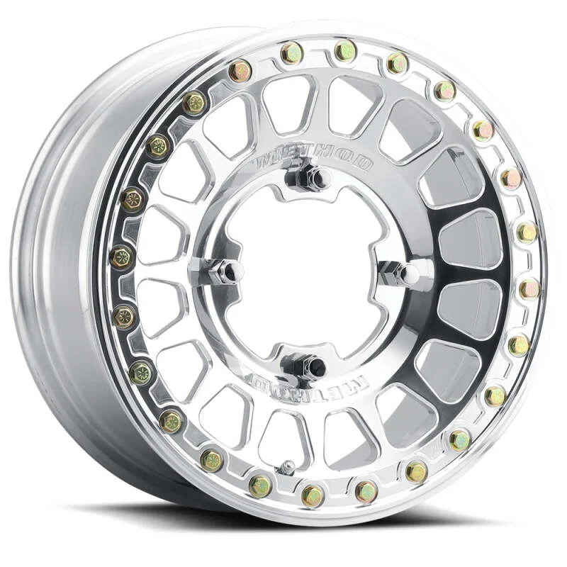 Method MR413 Beadlock 15×10 / 6+4/25mm Offset / 5×4.5 / 70mm CB Polished Wheel
