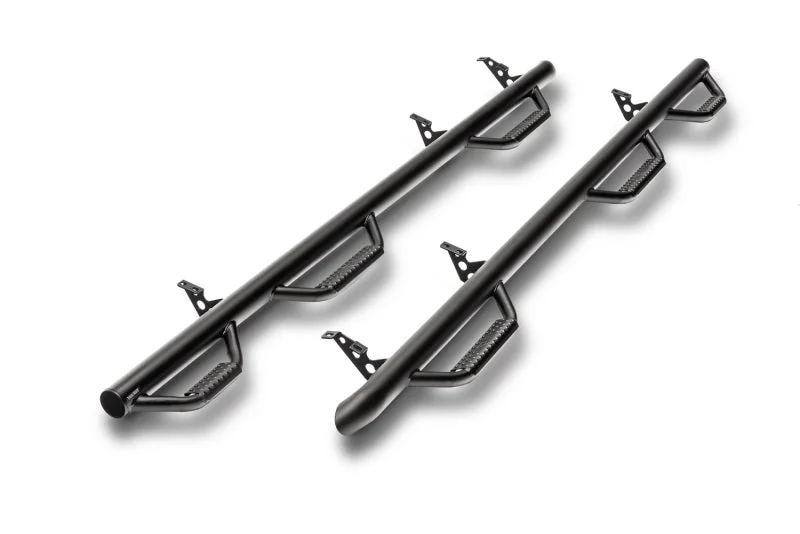 N-Fab Nerf Step 99-16 Ford F-250/350 Super Duty Crew Cab 6.75ft Bed – Tex. Black – Bed Access – 3in
