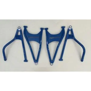 High Lifter Front Forward Upper And Lower Blue Control Arms For Polaris Models MCFFA-RZR1-B4