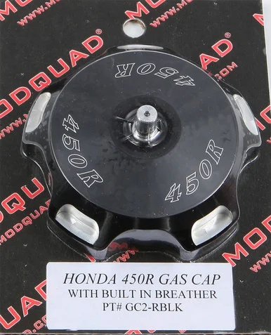 Modquad Billet Gas Cap (Black Logo) – GC2-RBLK