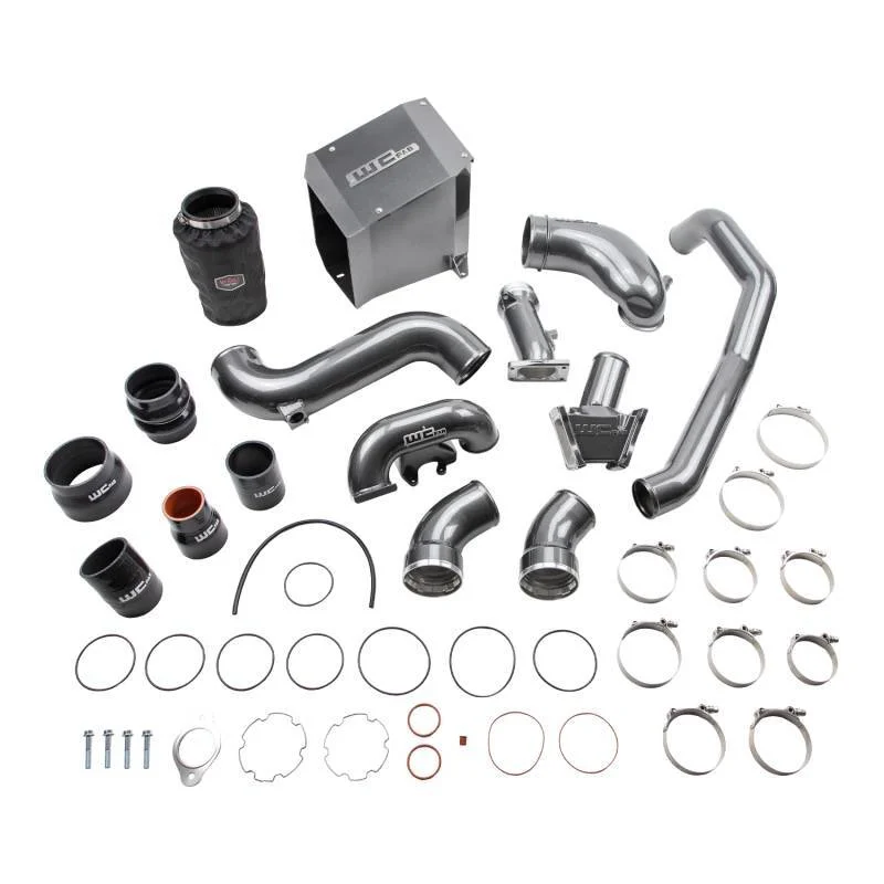 Wehrli 06-07 Chevrolet Duramax 6.6L LBZ Stage 2 High Flow Intake Bundle Kit – Bronze Chrome