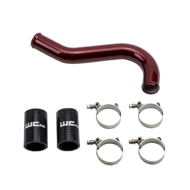 Wehrli 06-10 Chevrolet 6.6L LBZ/LMM Duramax Upper Coolant Pipe – Bengal Red