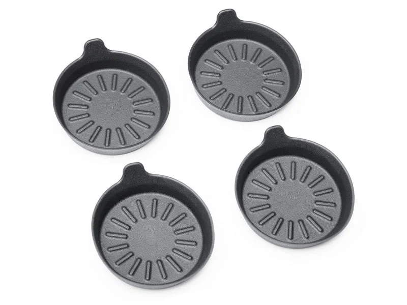 WeatherTech Car Coasters Set of 4 Black – 2 Small 2 Large